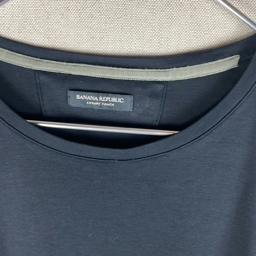 Banana Republic > Luxury Touch Black Long Sleeve Top Extra Large
